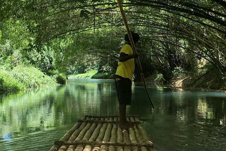 Martha Brae River Rafting Private Tour with Transportation