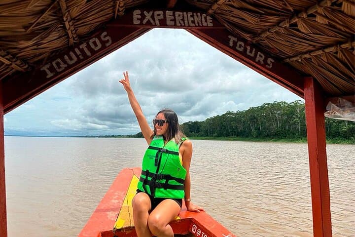 אי הקופים, נהר האמזונס, שקיעה האמזונס