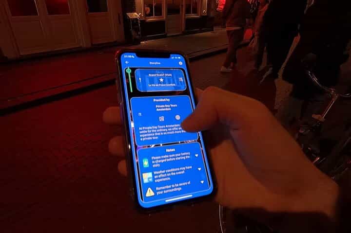 Red Light District GPS App Walking Tour Mobile Game