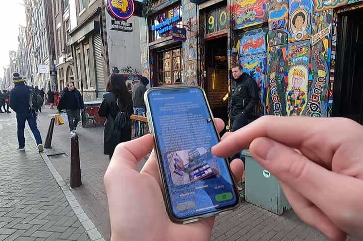 Coffeeshops GPS App Walking Tour Mobile Game