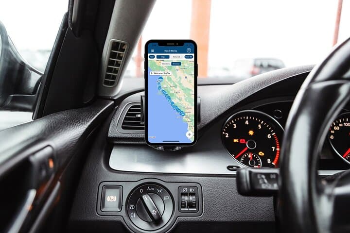 סיור אודיו עצמי ביג סור ממרונטיי ומורו ביי