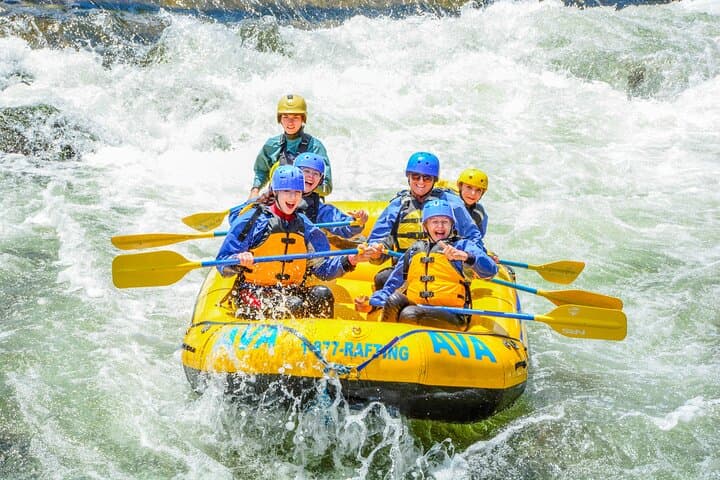 Gold Rush Rafting plus Cliffside Zipline from Idaho Springs