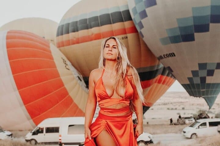 נוף היירפוליס מכדור פורח חם בפאמוקאלה