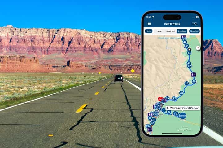 Grand Canyon South & East Rim: Driving & Walking Audio Tour