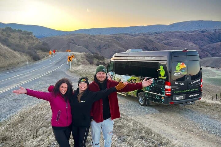 סיור נוף קבוצתי קטן בהר קוק מקווינסטאון