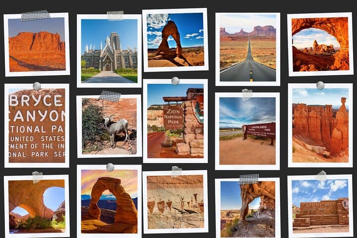 חבילת יוטה האולטימטיבית סיור נהיגה עצמאי עם אודיו