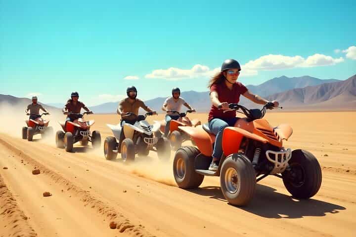 Sharm El-Sheikh: ATV, Camel Ride with BBQ Dinner and Show