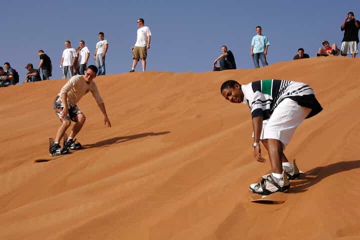 From Agadir/Taghazout Guided sandboarding adventure in the dunes