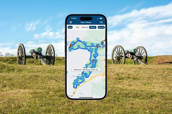 Vicksburg Battlefield Self-Guided Driving Audio Tour