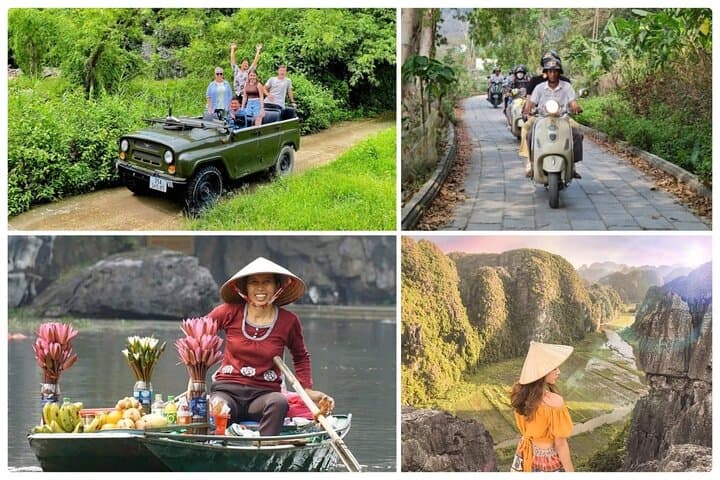 Small Group Ninh Binh Tour From Hanoi With Jeep or Scooter Rides