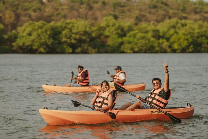 Kayaking At Private Island In Goa