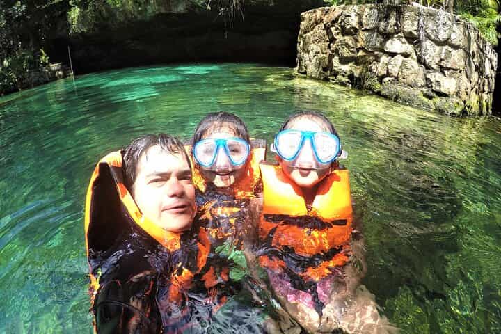 פארק אקולוגי של 4 צנוטות מ Playa del Carmen