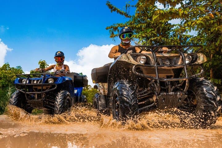 הרפתקת ATV, גשרים אינטראקטיביים, קווי ZIP, סנוטה וארוחת צהריים