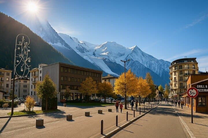 Chamonix Self Guided Walking Tour with an App