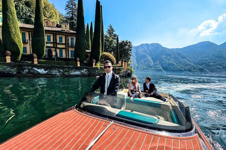1H - 4H Private Boat Tour on Lake Como 6 pax