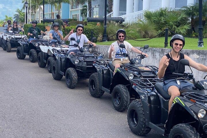 Fun Atv tour in Nassau with Lunch: Drivers must be 25 years old