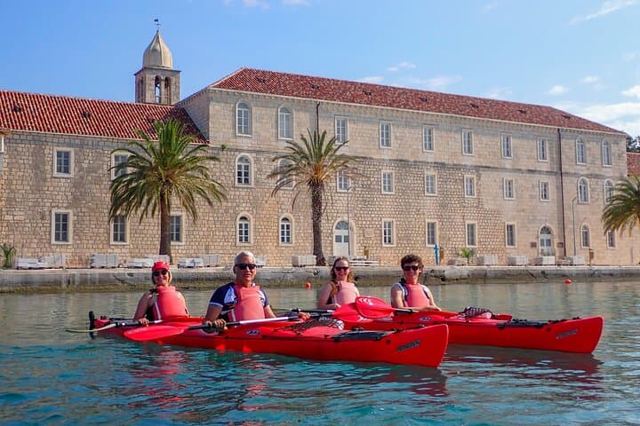 Kayaking Korčula's Paradise -Half Day Guided Kayak Tour