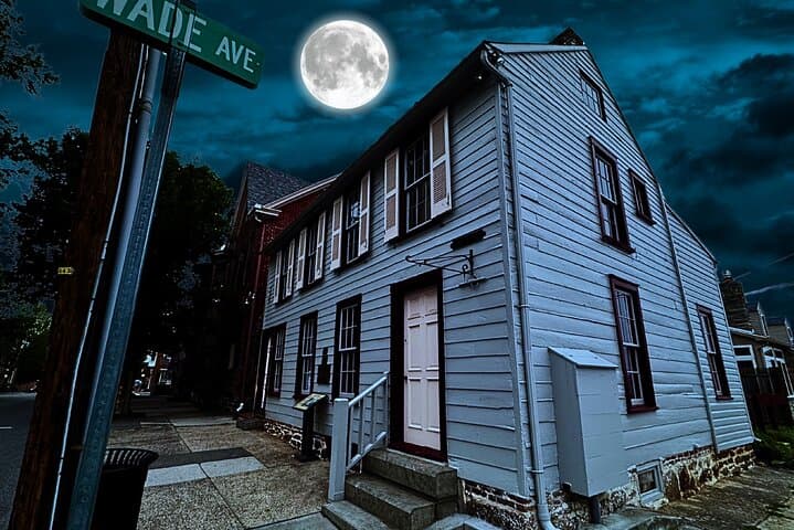 Jennie Wade Birthplace Ghost Hunt with Equipment in Gettysburg