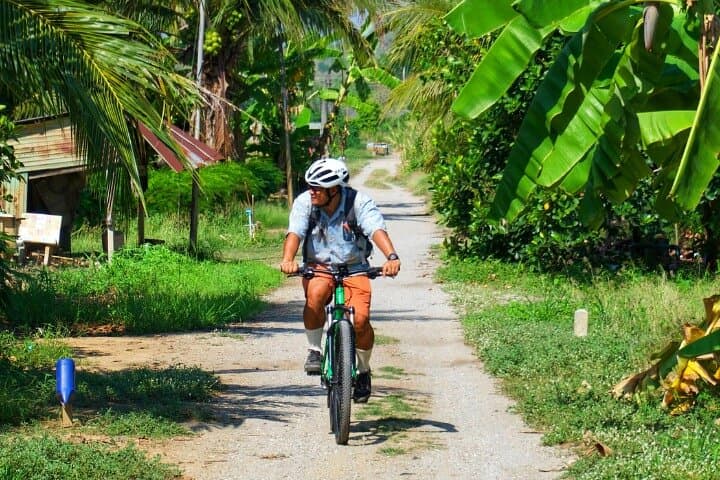 Half Day Kanchanaburi Bike Tour with History and Local Life