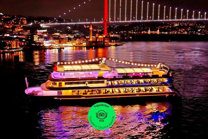 Bosphorus Dinner Cruise with Show and Private Table