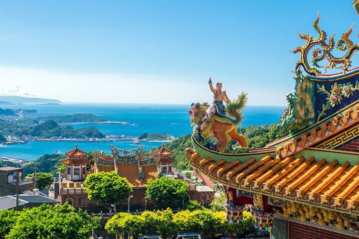 טיול פרטי של חצי יום לג'יופן, מפלי שיפן ולפיד שמיים של פינגשי