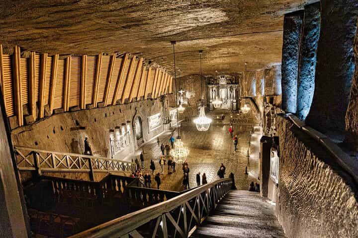 Wieliczka Salt Mine Guided Tour from Krakow + Ticket & Transfer