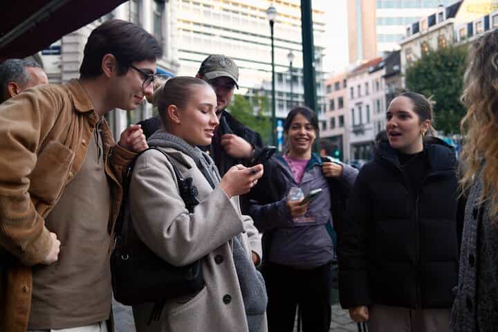 Outdoor Escape Game with drinks in Brussels