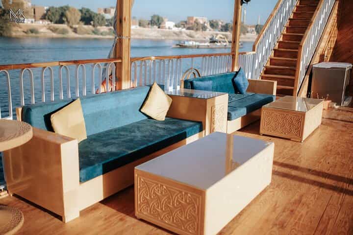 luxury Dahabiya Nile Cruise 4 Days 3 Nights from Aswan to Luxor