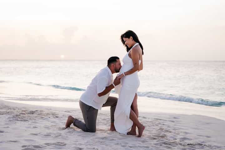 Private Vacation Photoshoot with Photographer in Watercolor Beach