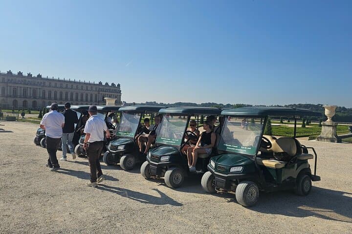 Versailles Golfcart & Bike Guided Tour: Gardens Hamlet Fountains