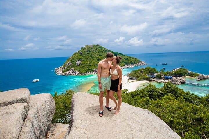 טיול סנורקלינג בקוה טאו וקוה ננג יואן בסירת מהירות מפאנגן