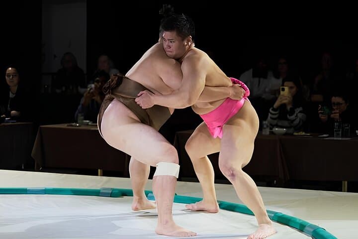 Osaka: Sumo Show & Ring Training w/ Optional Kimono & Hot Pot