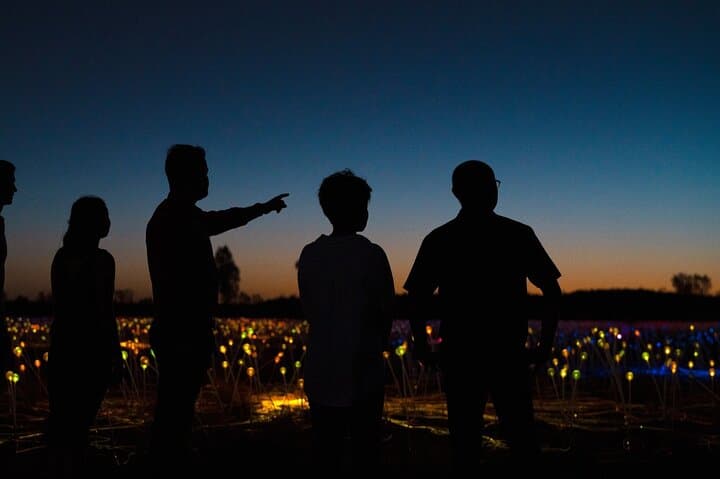 סיור הזריחה של שדה האור באולורו (איירס רוק)