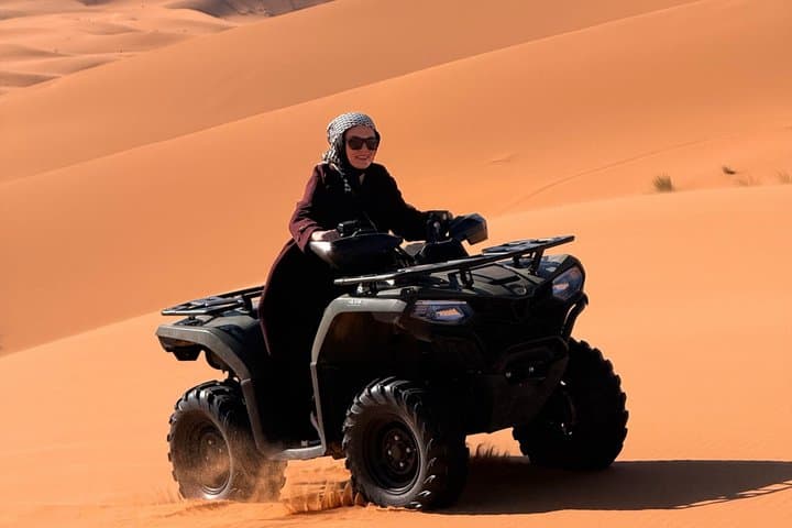 Sahara ATV quad bikes experience & sandboarding