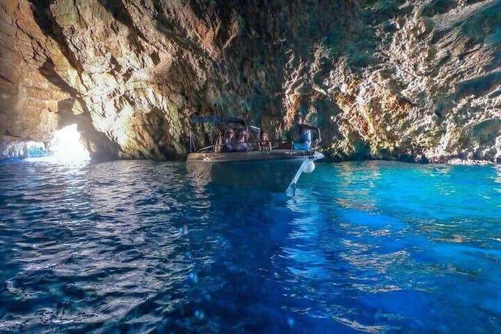 Exclusive Blue Cave Kotor Swim, Mamula&Lady of the Rock 3 Hour