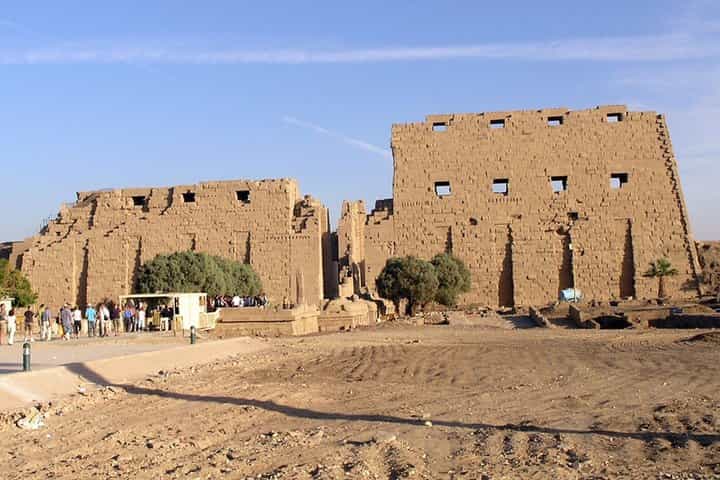 East Bank Luxor from Safaga