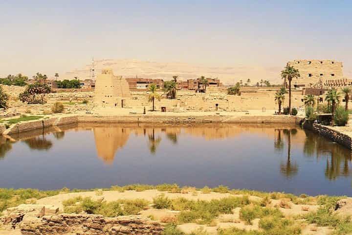 East Bank Luxor from Safaga