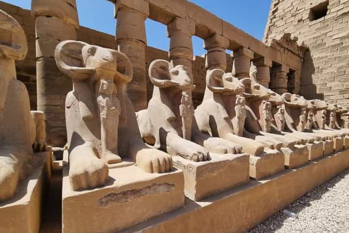 East Bank Luxor from Safaga
