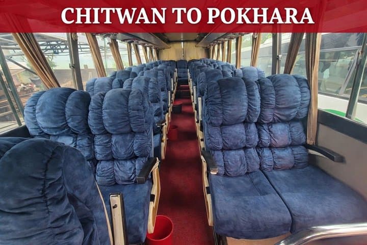 Chitwan to Pokhara or Pokhara to Chitwan – Luxury Tourist Bus