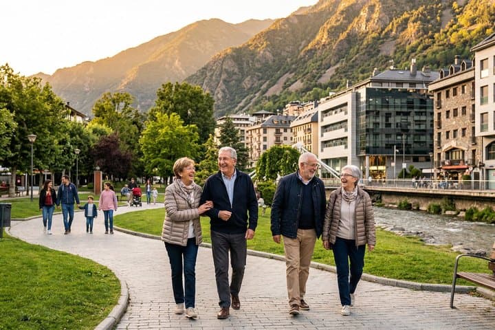 Private Romantic Walking Tour in Andorra la Vella