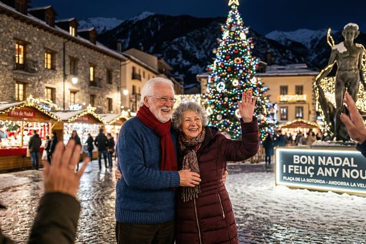 Private Christmas Walking Tour in Andorra la Vella