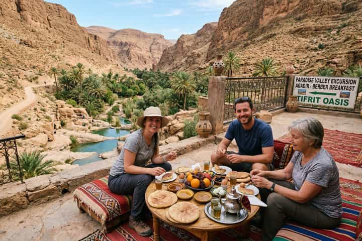 Agadir Paradise Valley Excursion with Breakfast & Hotel Transfer